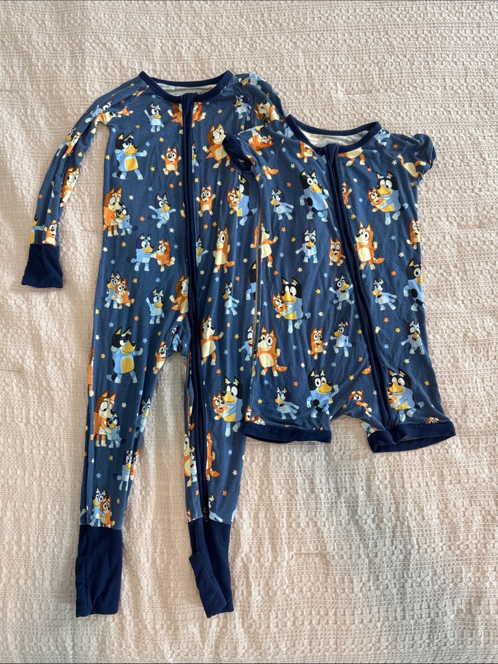 Little Sleepies Bluey Bamboo Pajama bundle